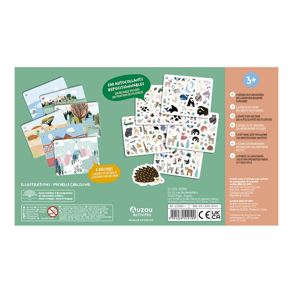 Mi Estuche De Artista: 200 Pegatinas De Animales