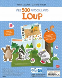 Mes 500 autocollants Loup Mes 500 autocollants Loup