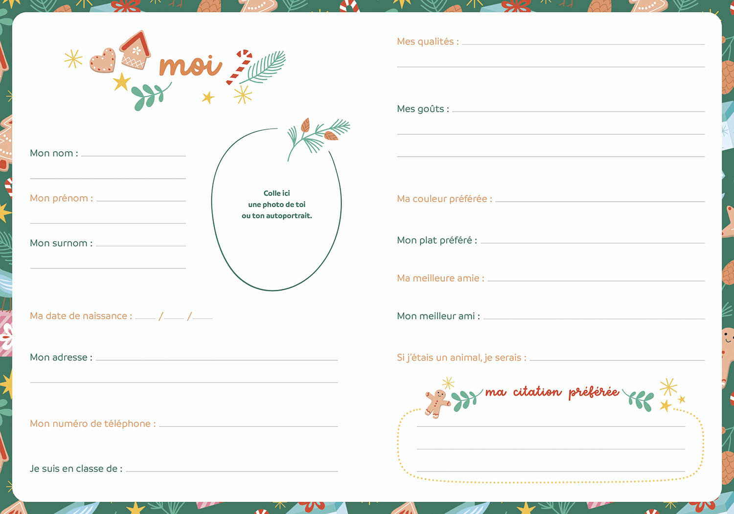 Mon Carnet Secret Enchanté