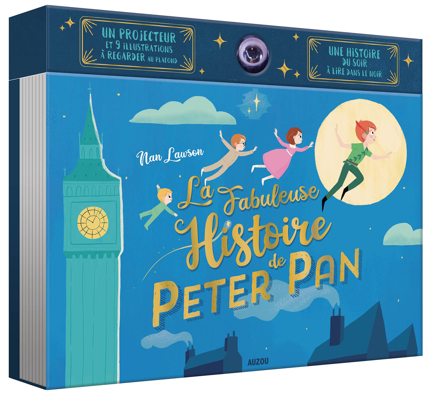La Fabuleuse Histoire De Peter Pan (Ne) (Livre Projecteur)