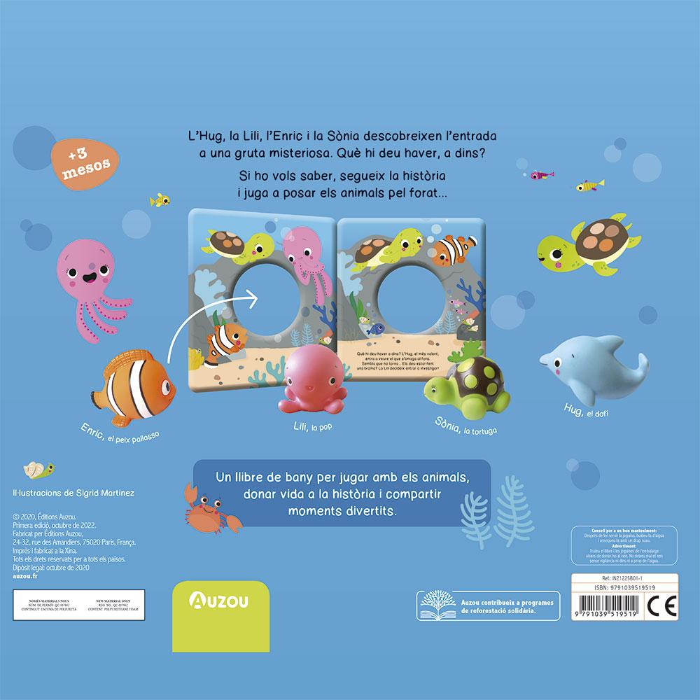 La Gruta Misteriosa. Llibre De Bany Amb Quatre Joguines