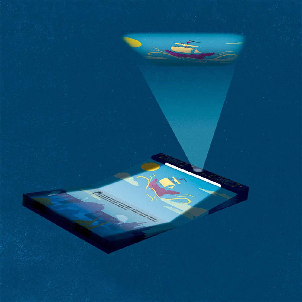 La Fabulosa Història De Peter Pan. Llibre Projector