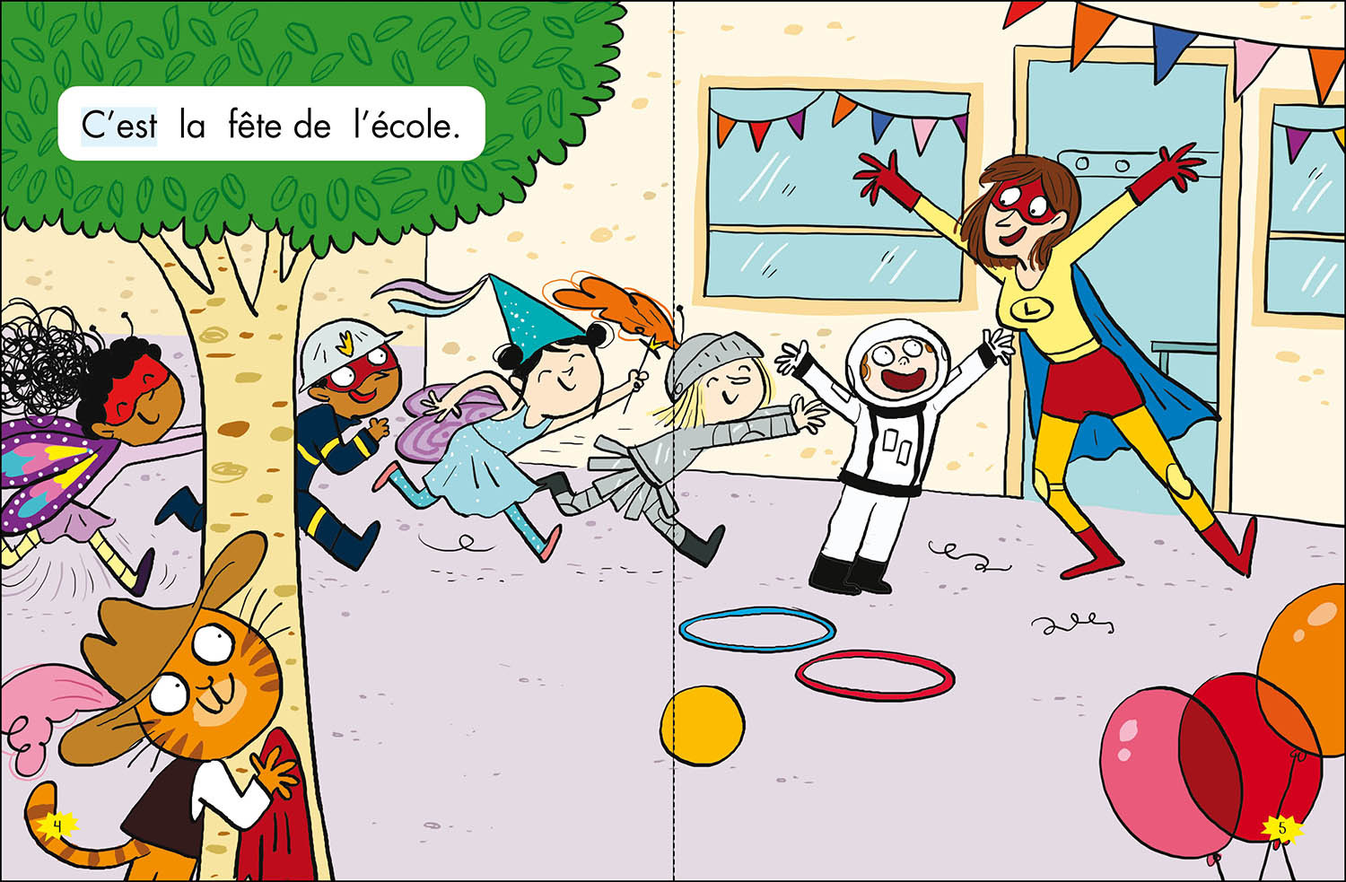 LES HEROS DU CP - NIV 1 - UNE JOURNEE DEGUISEE