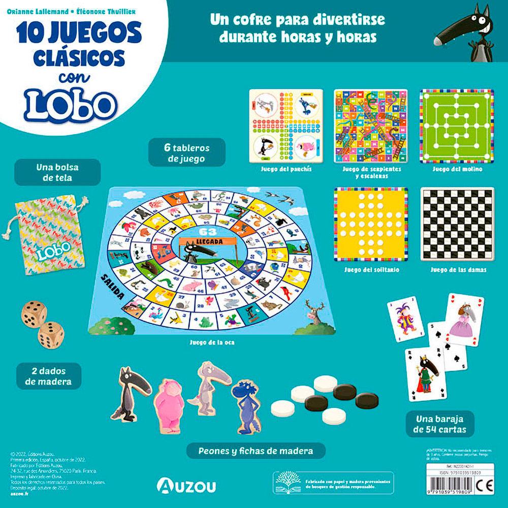Cofre Juegos Clasicos De Lobo