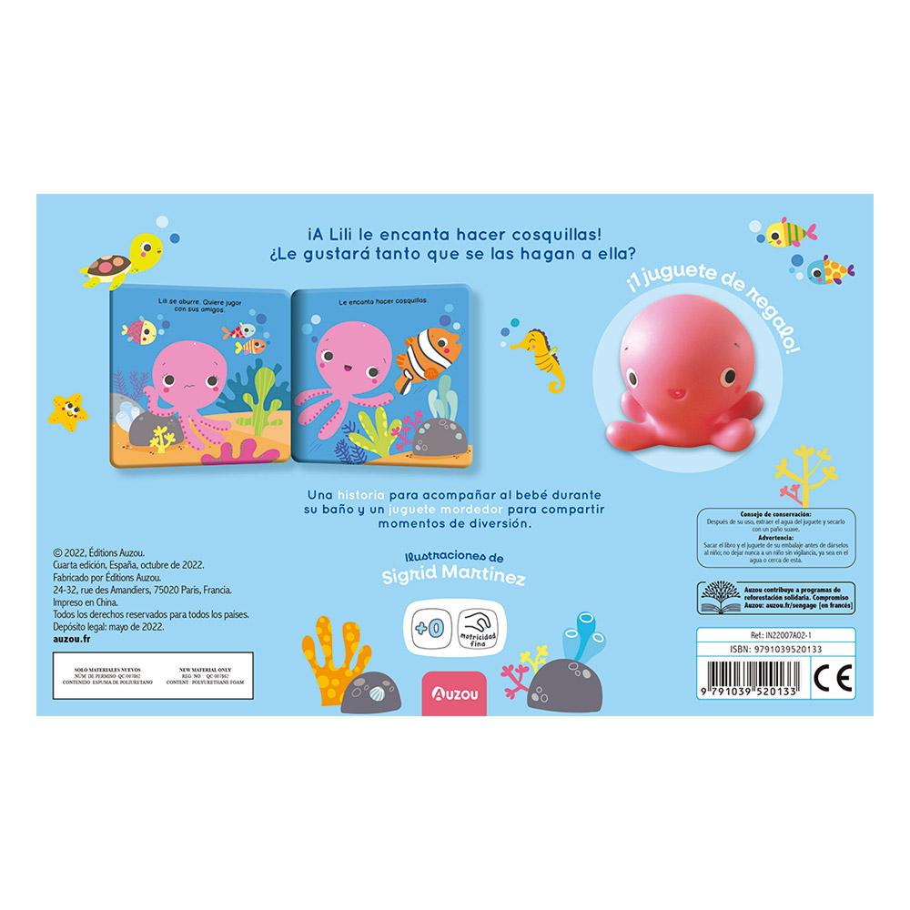 Libro De Baño: A Lili  Le Encantan Las Cosquillas