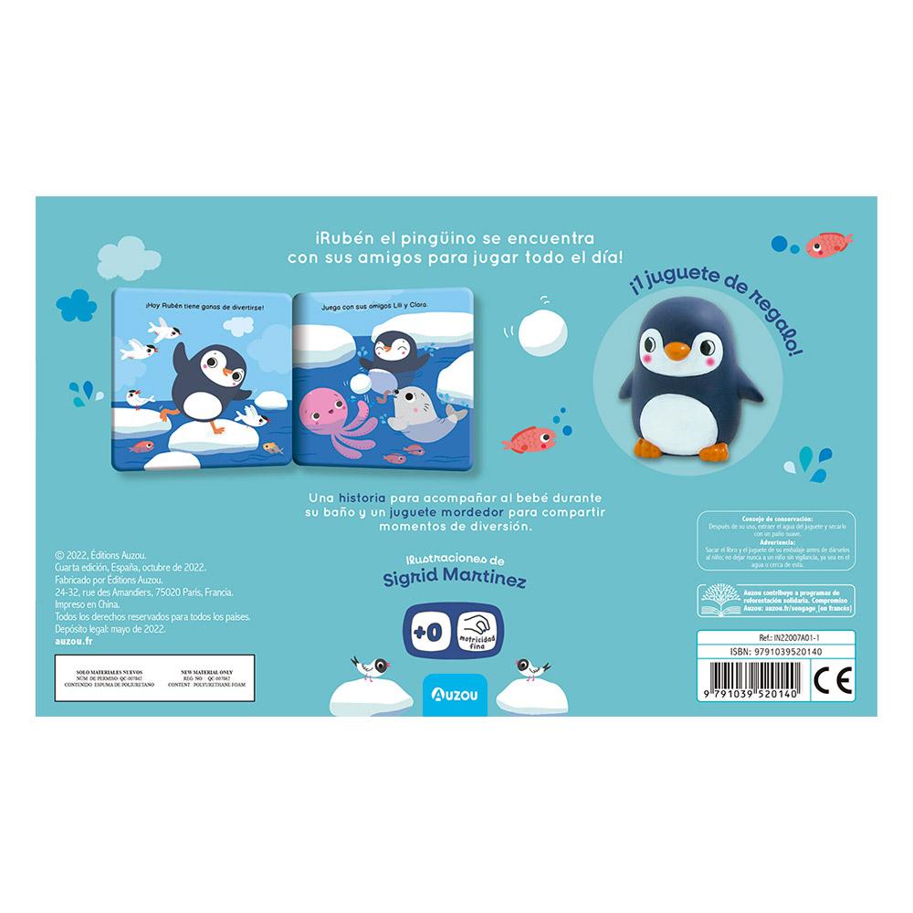 Libro De Baño: Rubén El Pinguino (Nueva Edición)