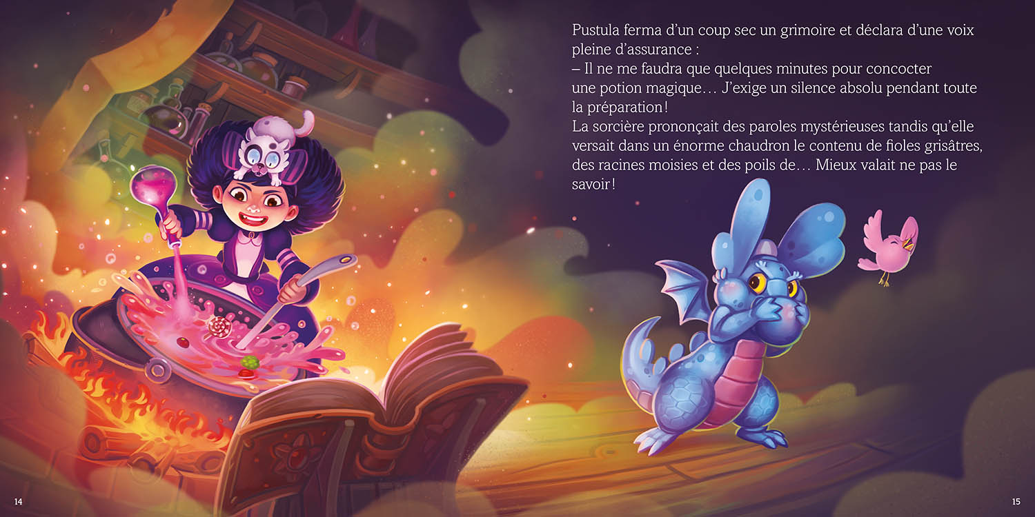 AZURO ET LA SORCIERE