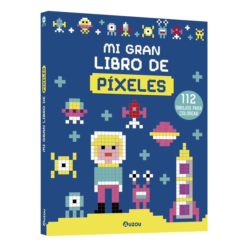 Mi Gran Libro Para Colorear: Píxeles