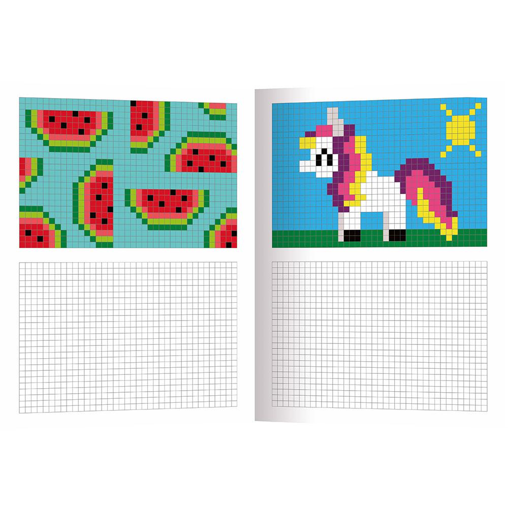 Mi Gran Libro Para Colorear: Píxeles