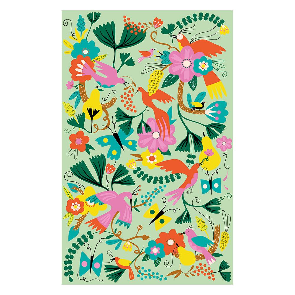 Estuche De Artista. Póster Gigante Con Purpurina