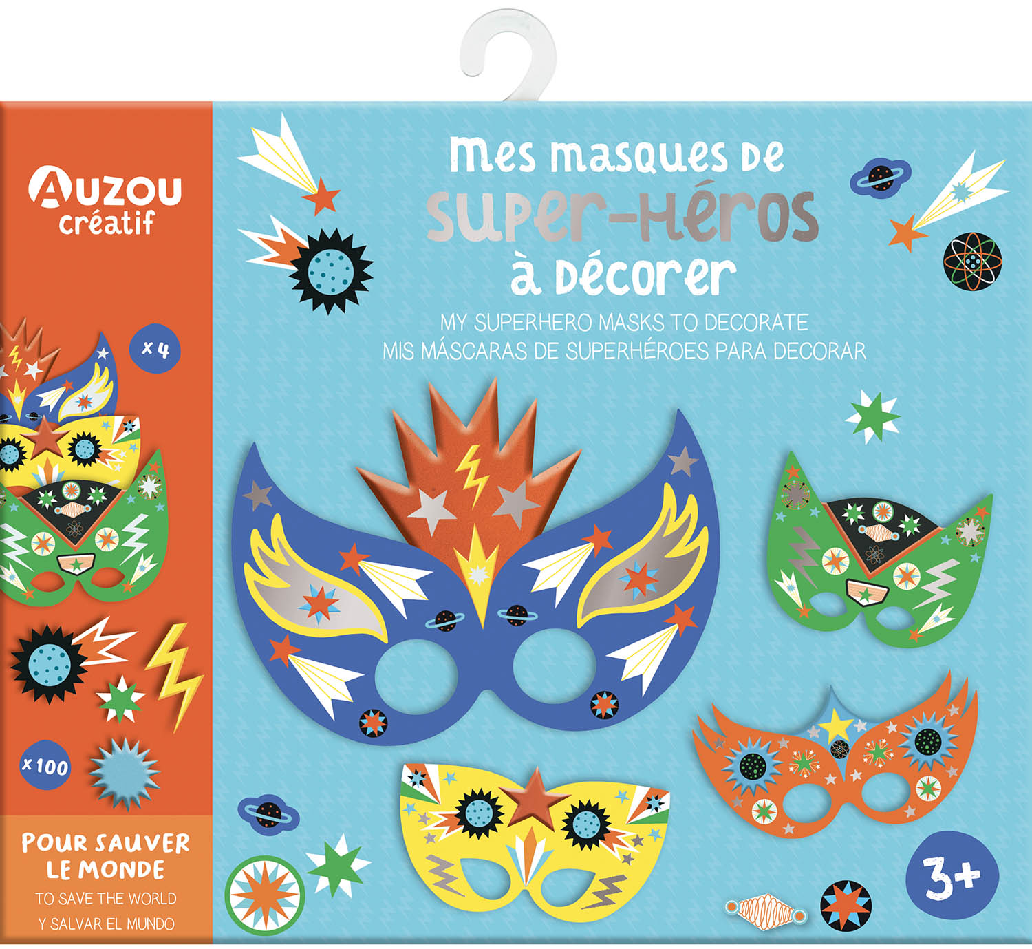 Mi Estuche De Artista: Máscaras De Superhéroes Para Decorar