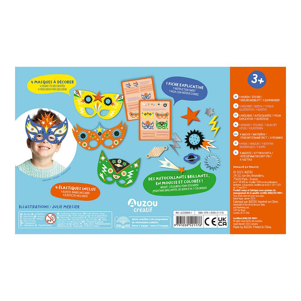 Mi Estuche De Artista: Máscaras De Superhéroes Para Decorar