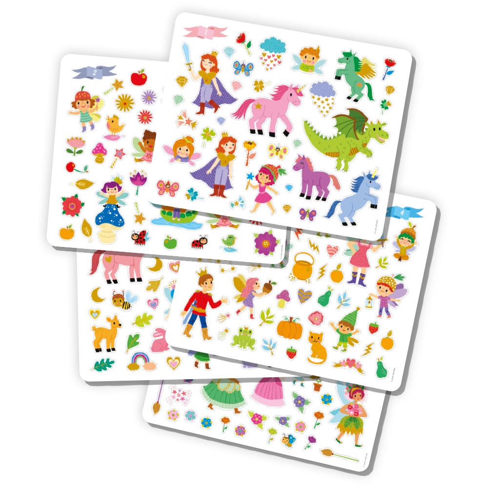 Ma Pochette D'artiste - 200 Autocollants Brillants Petites Fées