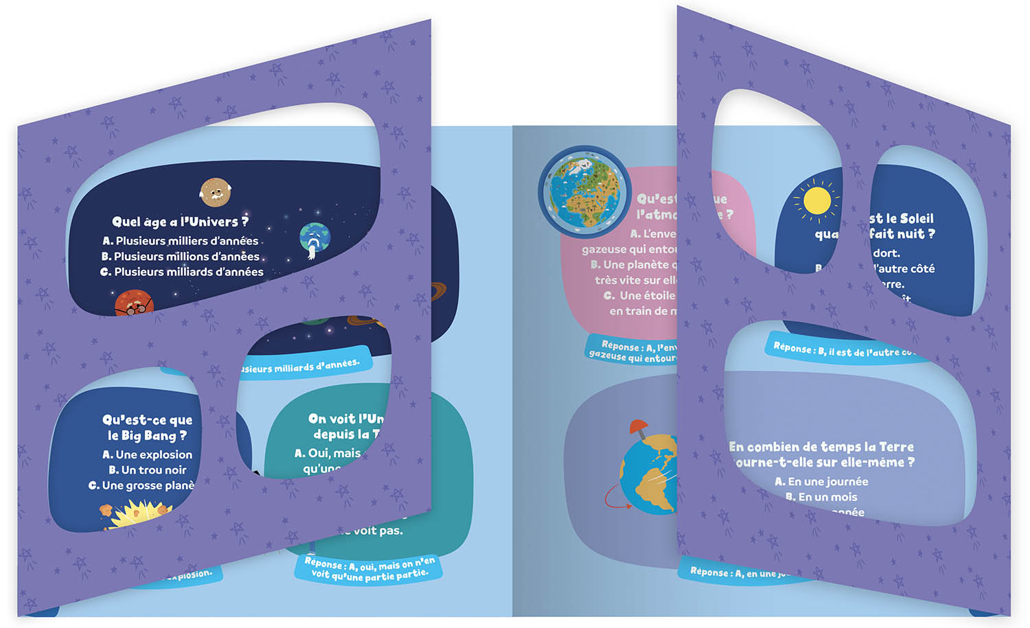 Les Super Curieux - L'espace