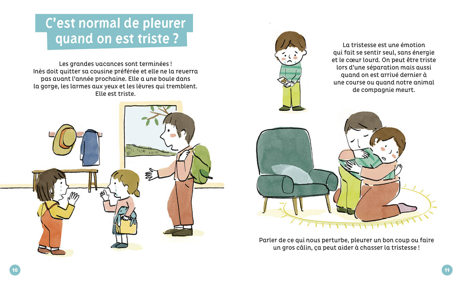 JE SUIS HEUREUX, TRISTE, EN COLERE...