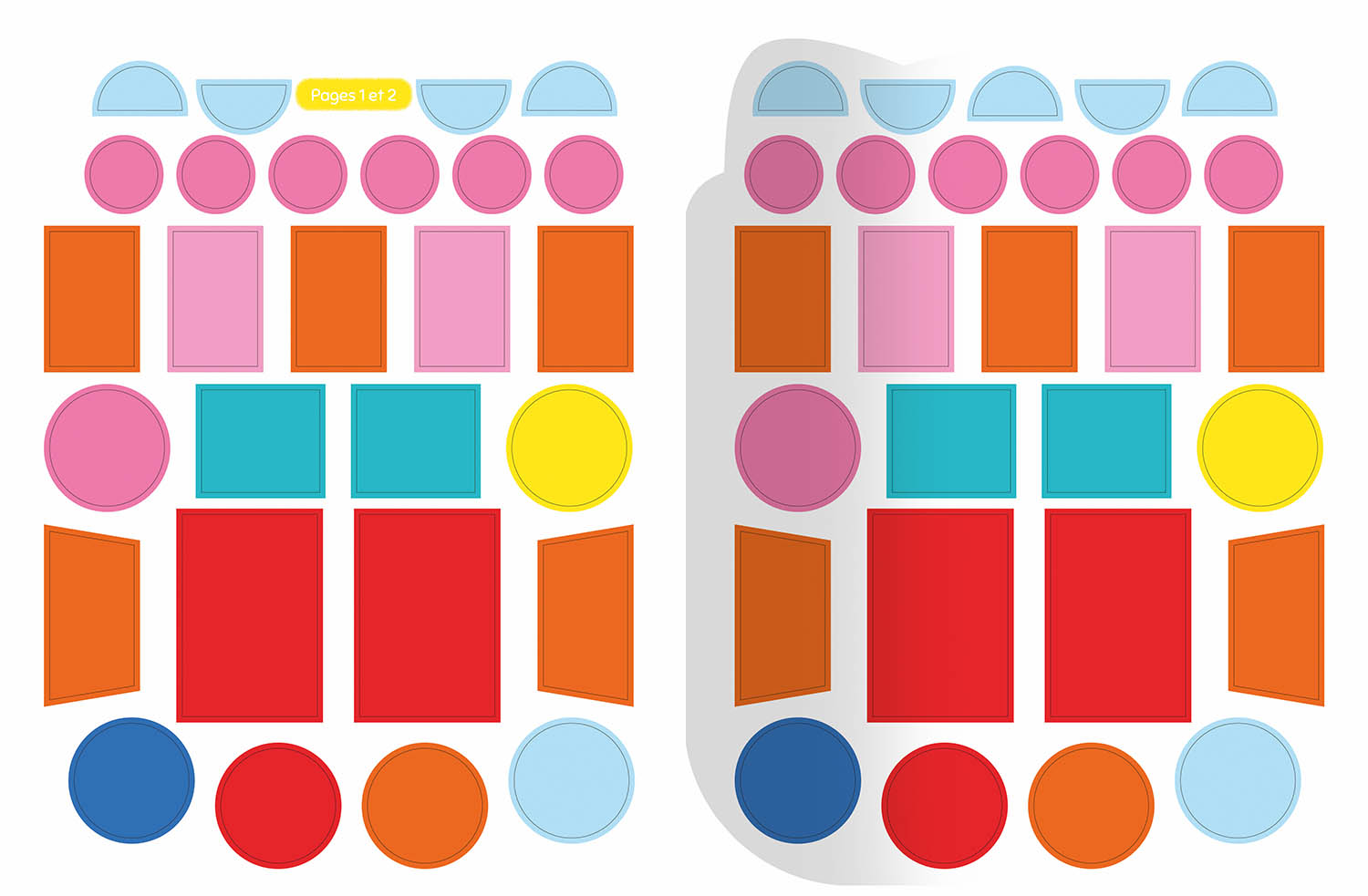 Gommettes Formes - L'aventure De Petit Chat