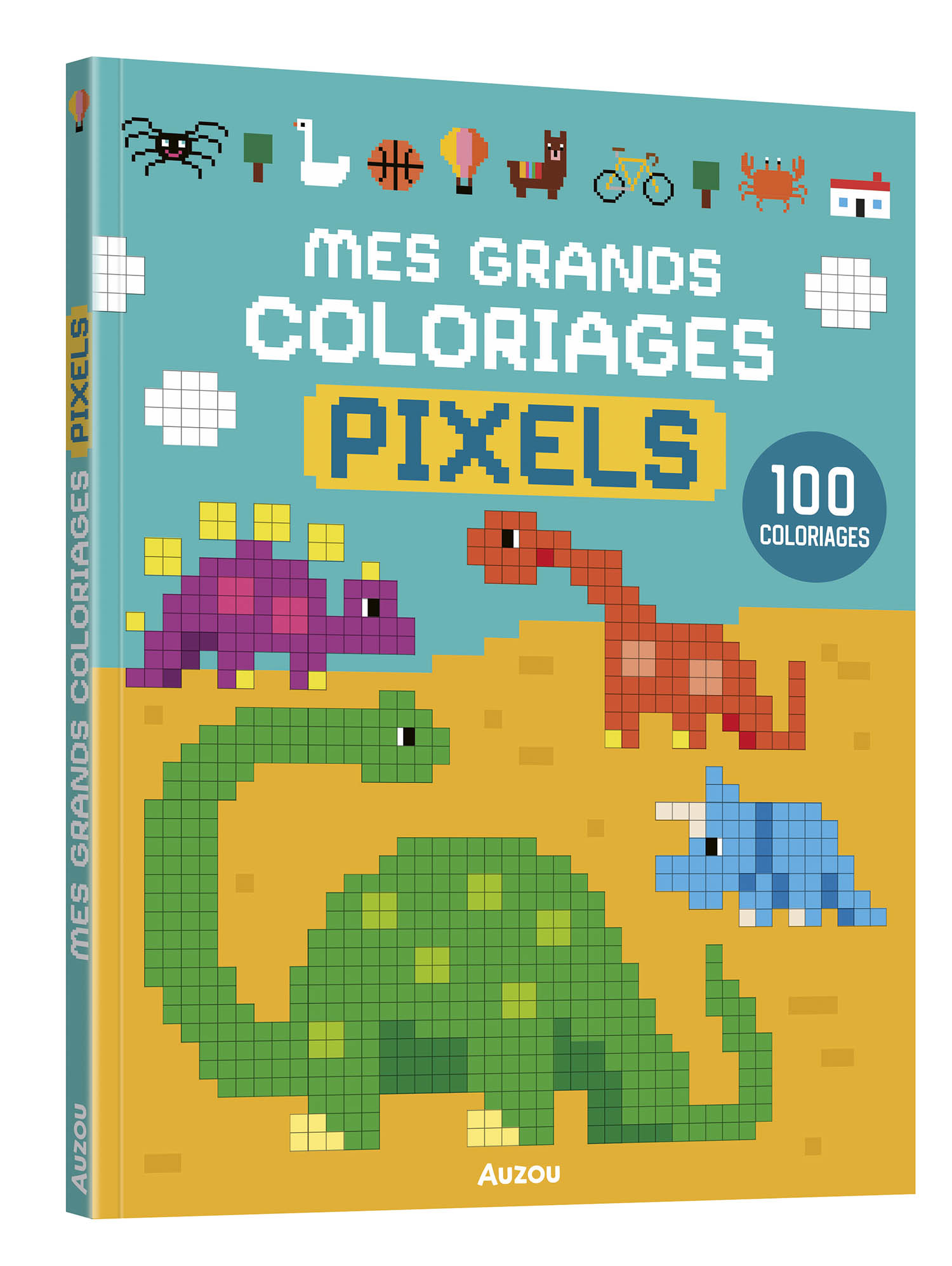 Mes grands coloriages - Pixels 2