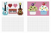 Mes grands coloriages - Pixels 2 Mes grands coloriages - Pixels 2