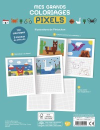 Mes grands coloriages - Pixels 2