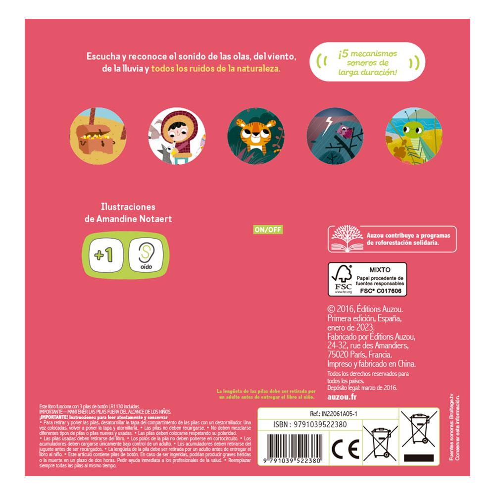 Mi Primer Libro De Imágenes Para Escuchar: La Naturaleza