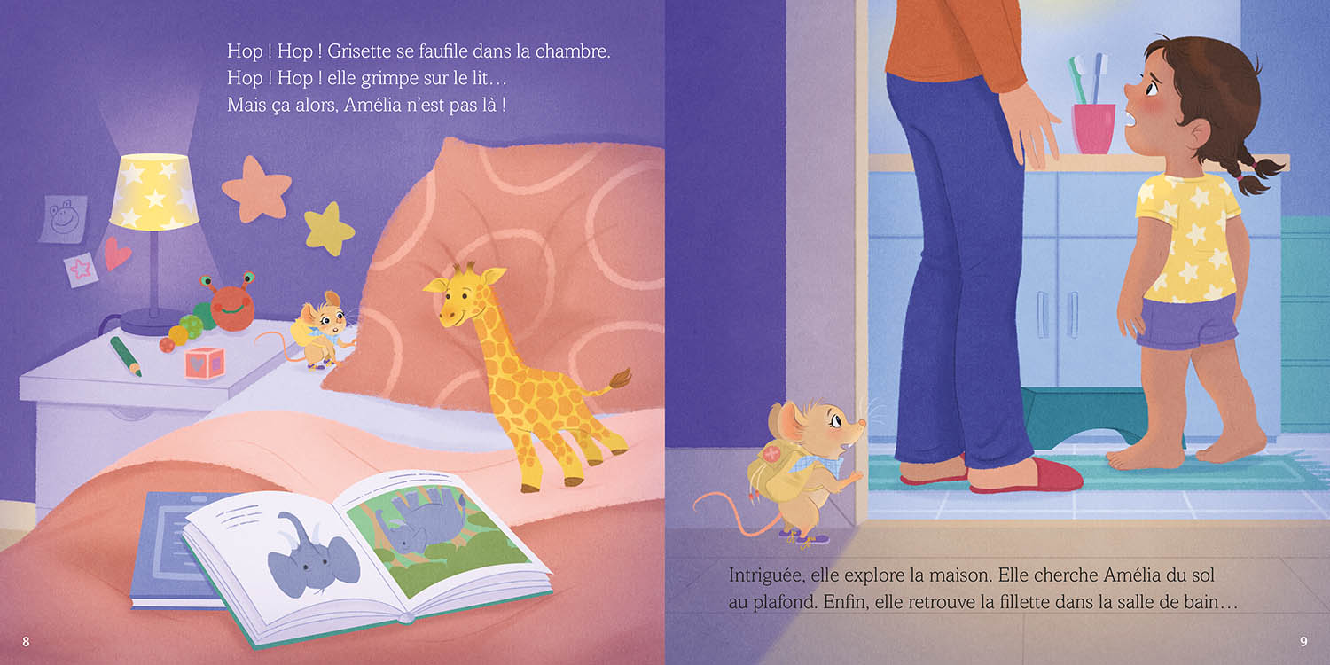 GRISETTE ET LA BROSSE A DENTS MAGIQUE