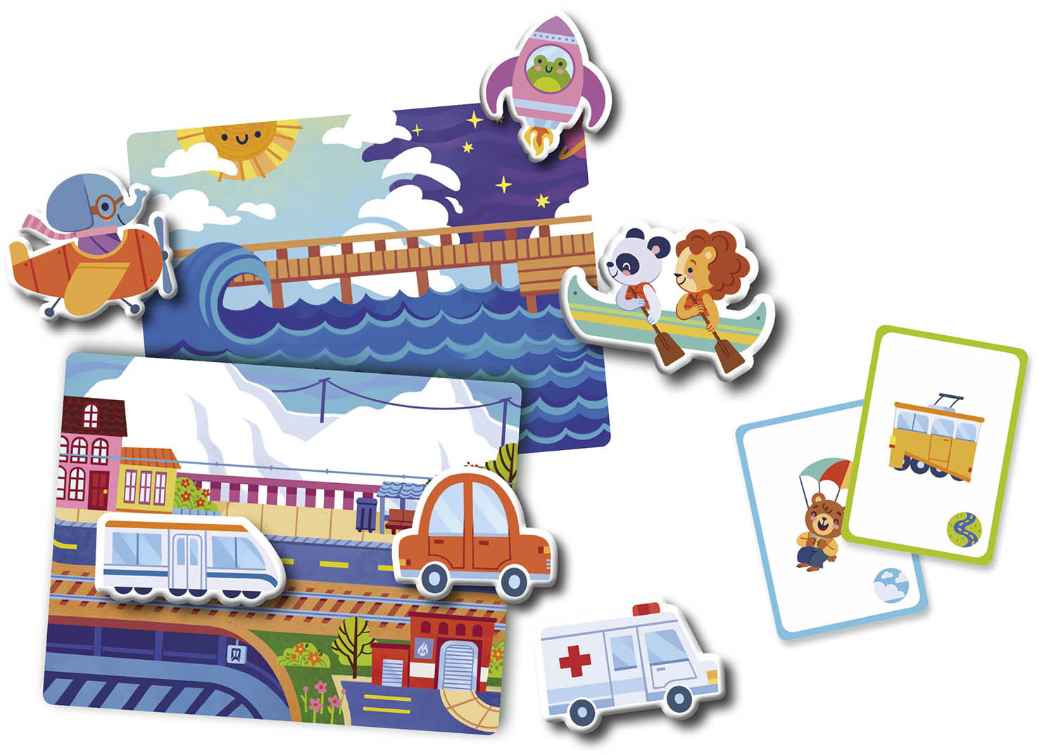 MON PETIT COFFRET AIMANTE - LES VEHICULES MON PETIT COFFRET AIMANTE - LES VEHICULES