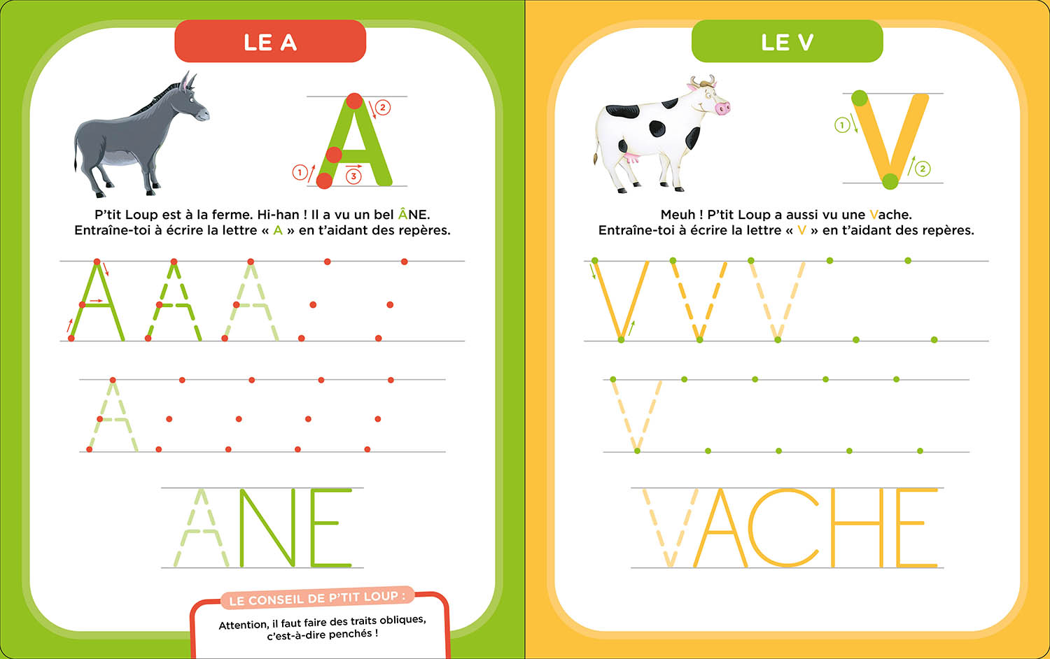 Mes Activités Effaçables P'tit Loup - Lettres Bâtons Mes Activités Effaçables P'tit Loup - Lettres Bâtons