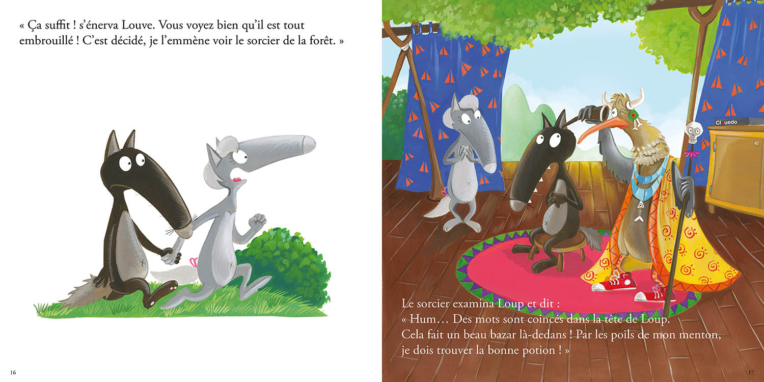 LE LOUP QUI AVAIT PERDU SA LANGUE LE LOUP QUI AVAIT PERDU SA LANGUE