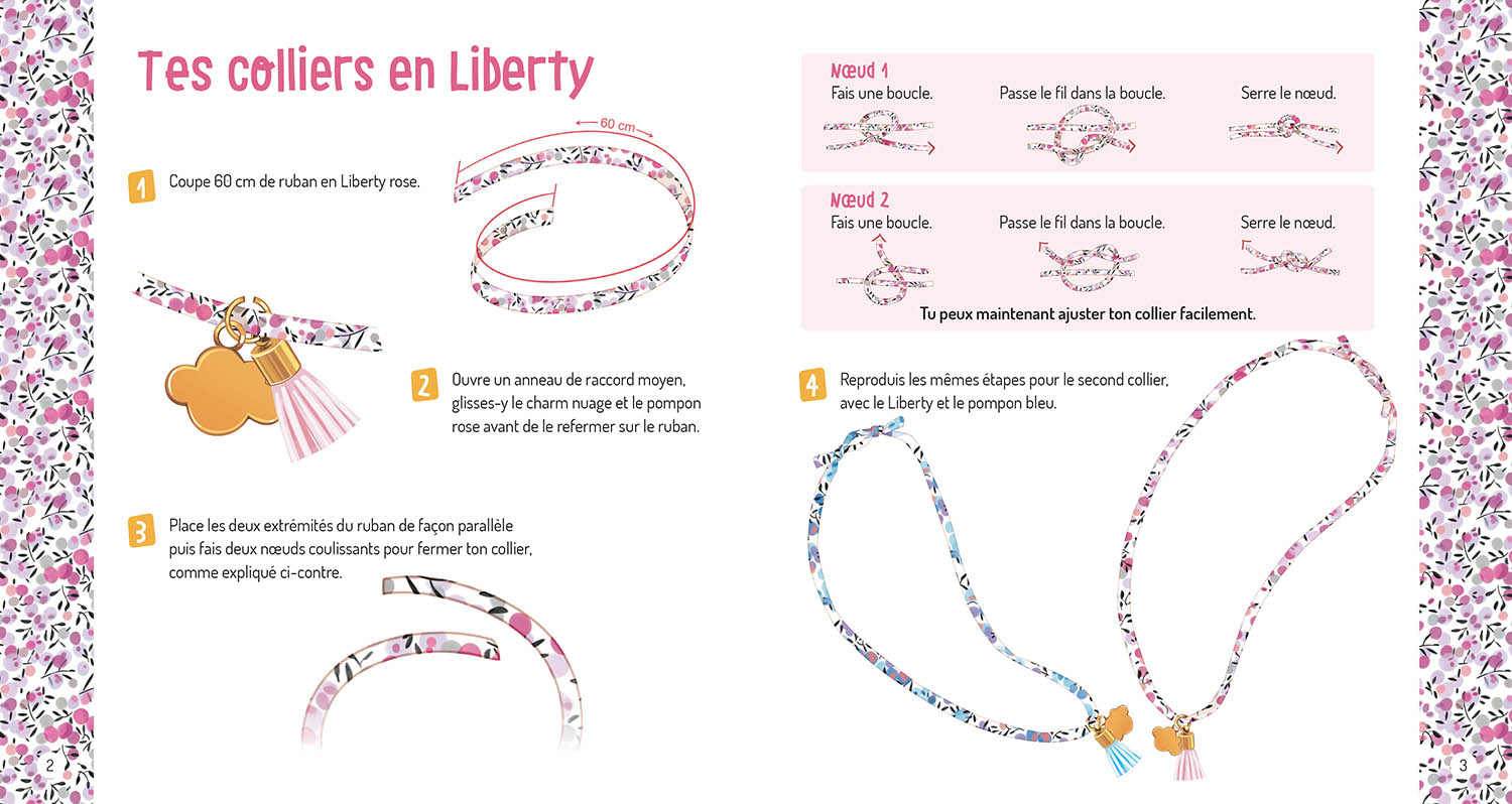 Ma Boîte À Bijoux - Mes Bijoux D'amitié En Liberty