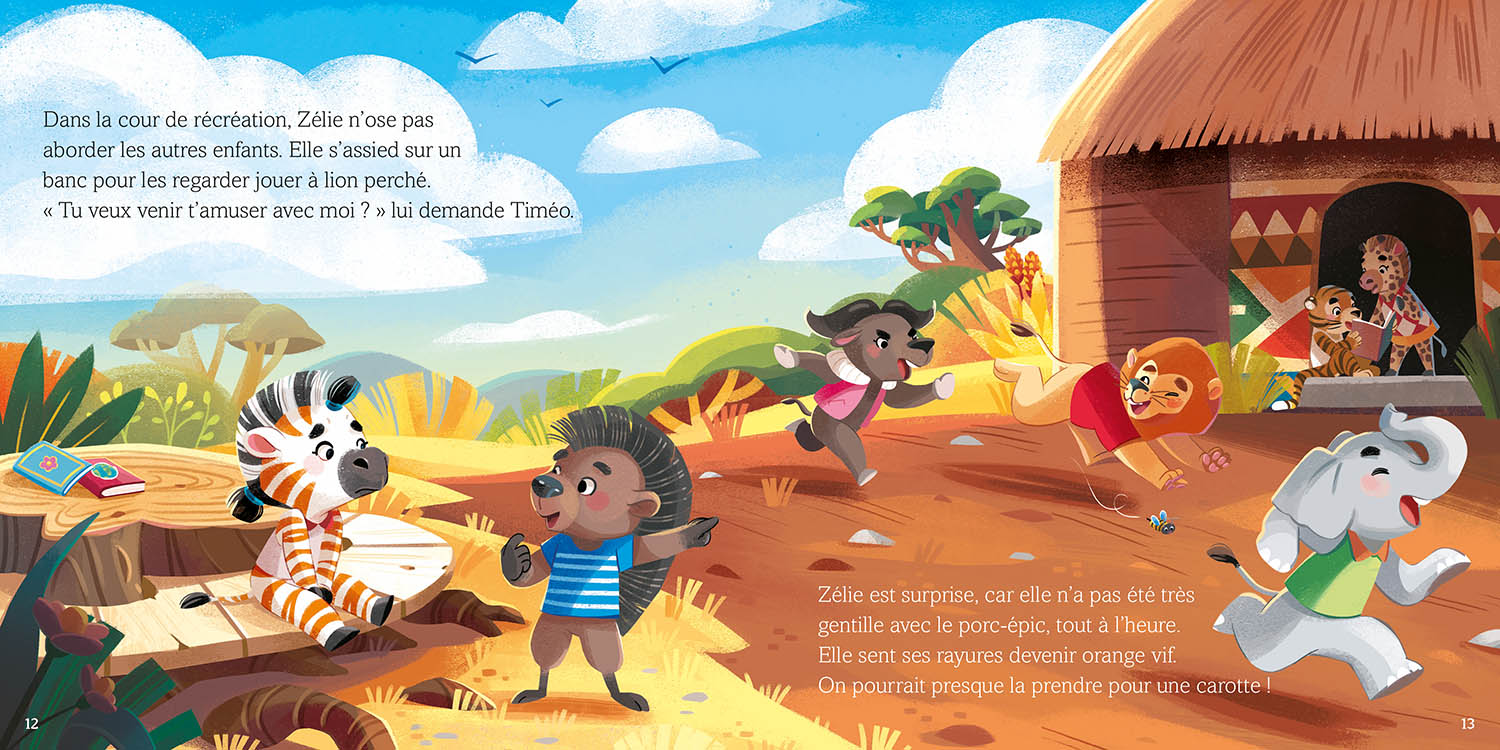 ZELIE ET LES EMOTIONS DE LA RENTREE ZELIE ET LES EMOTIONS DE LA RENTREE