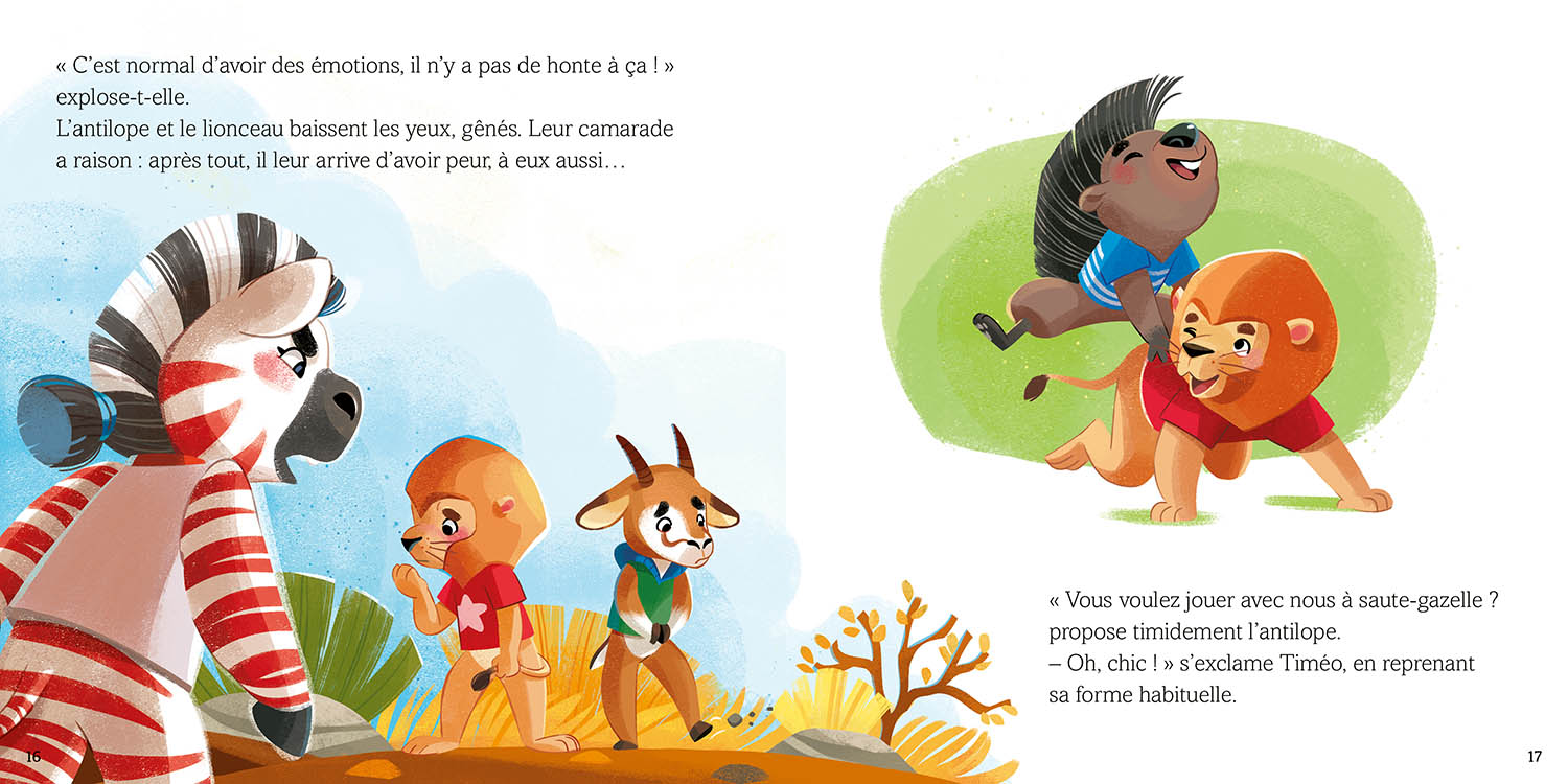 ZELIE ET LES EMOTIONS DE LA RENTREE ZELIE ET LES EMOTIONS DE LA RENTREE