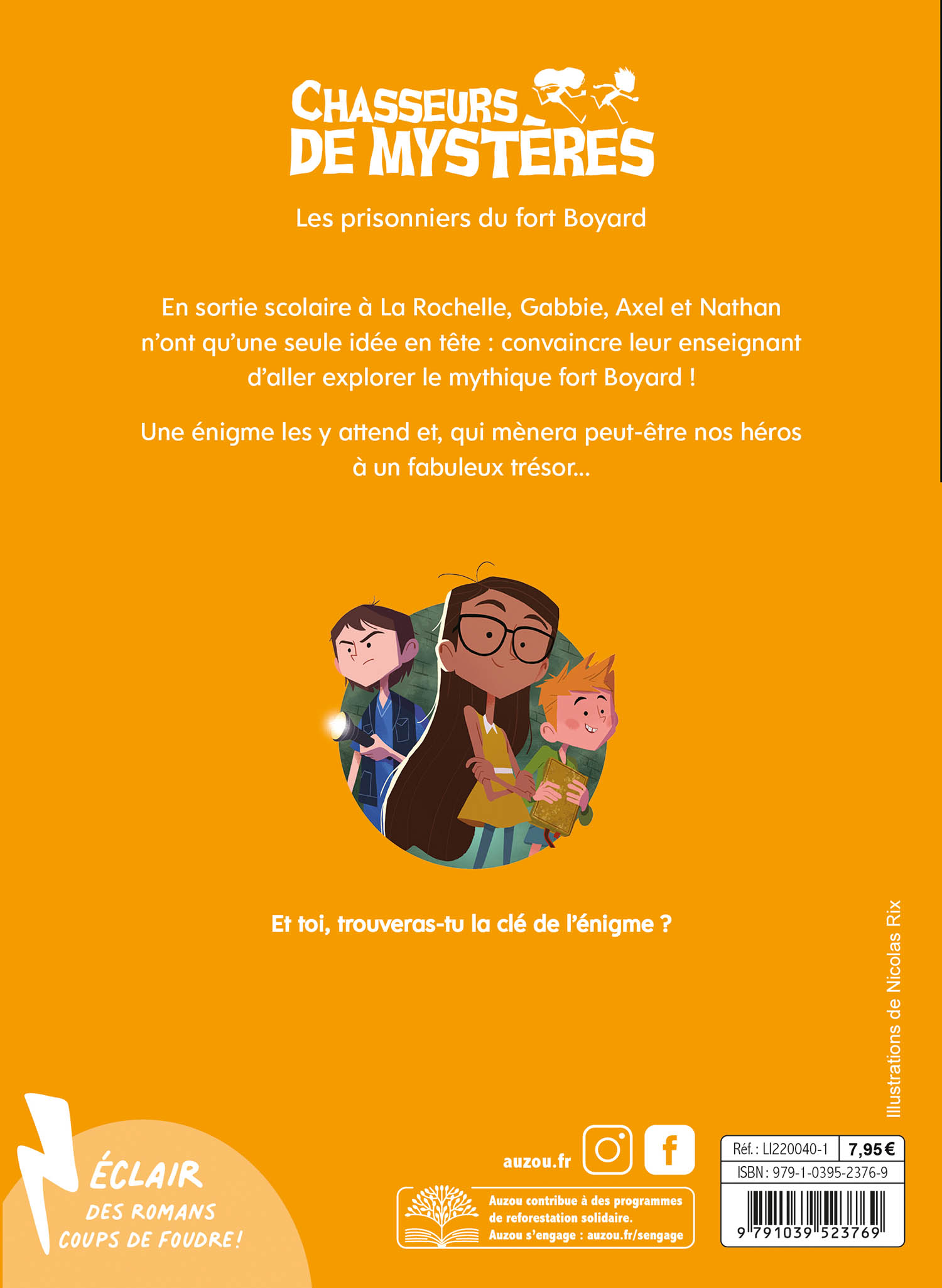 CHASSEURS DE MYSTERES T7 (LES PRISONNIERS DU FORT BOYARD)