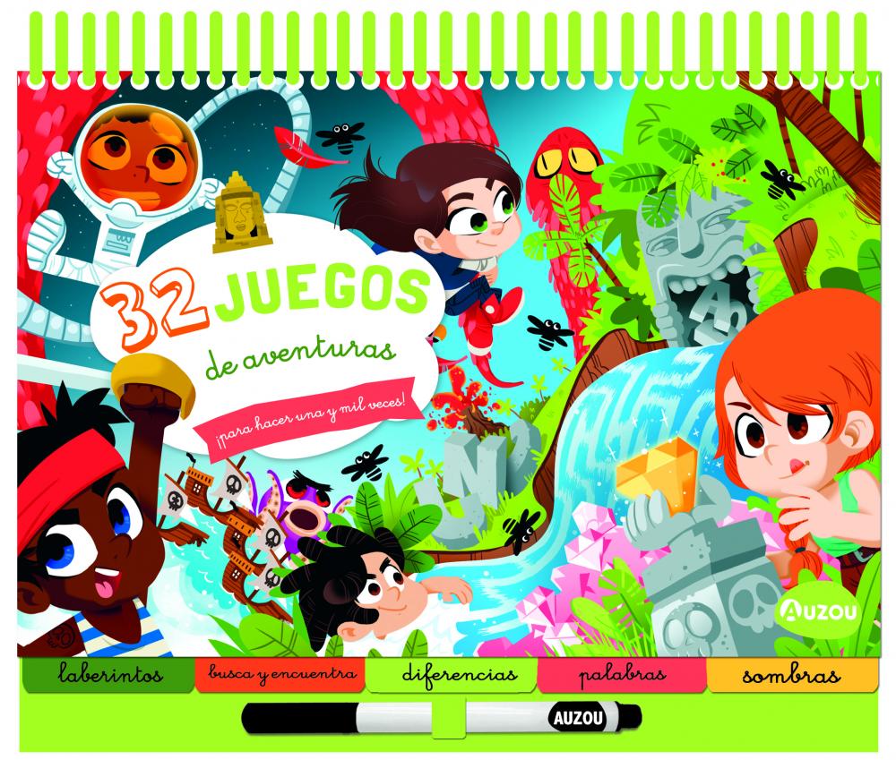 Busca Y Encuentra. 32 Juegos De Aventuras Para Hacer Una Y Mil Veces.