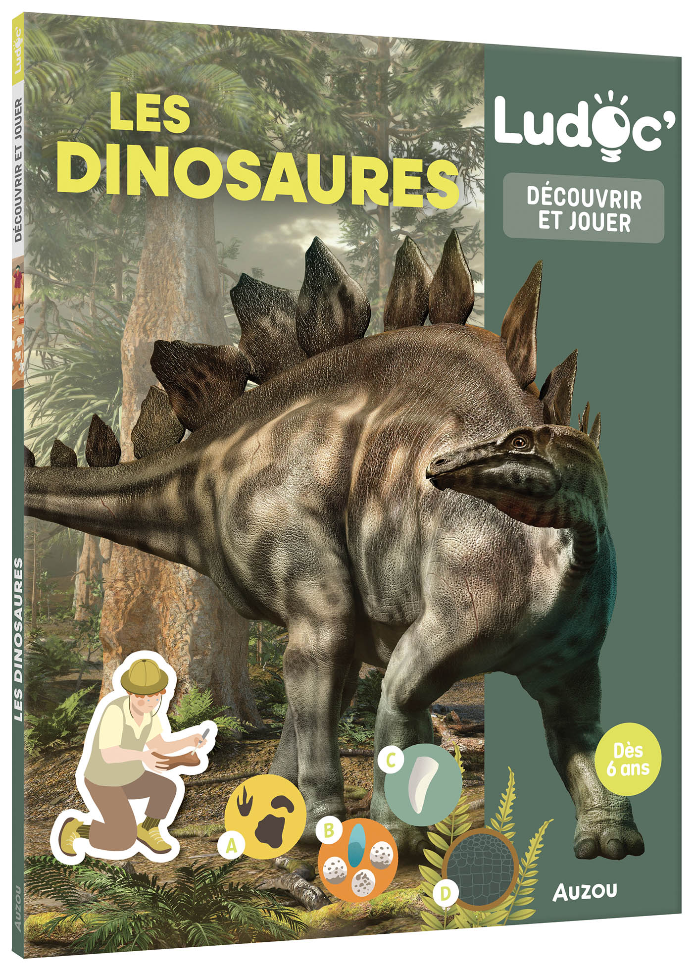 LES DINOSAURES - LUDOC - DECOUVRIR ET JOUER