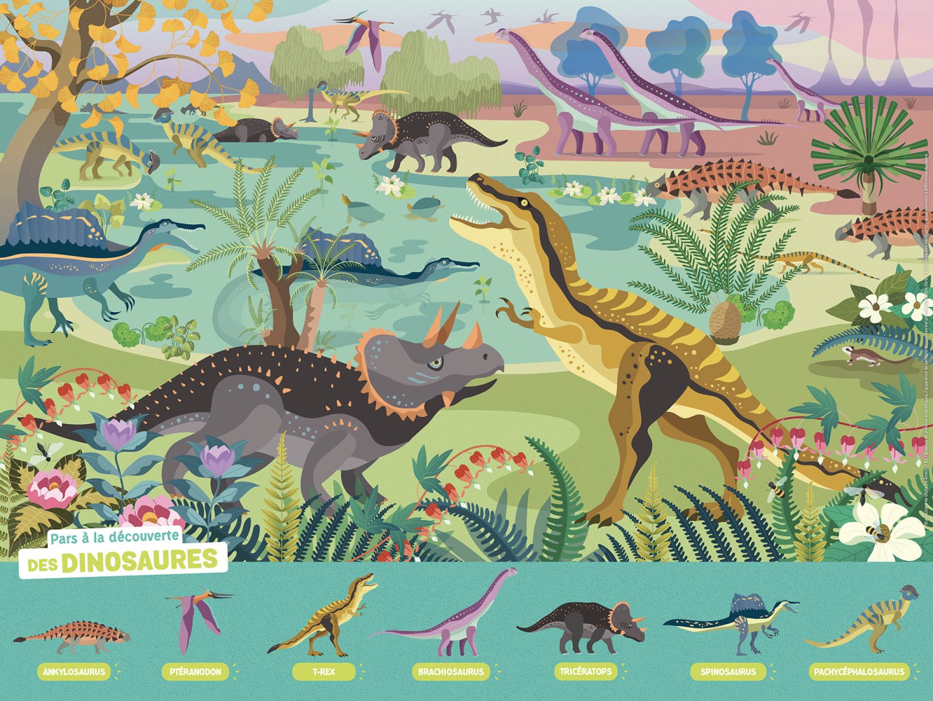 LES DINOSAURES - LUDOC - DECOUVRIR ET JOUER