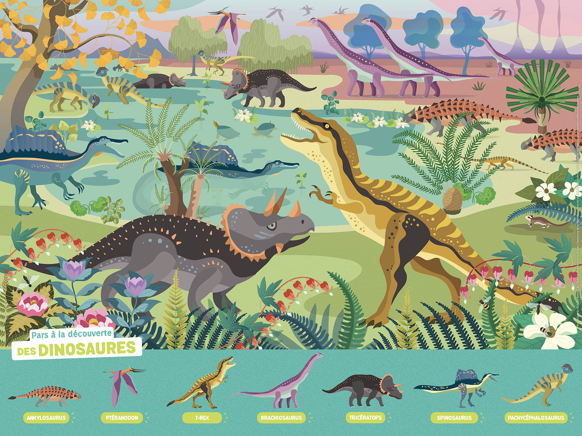 LES DINOSAURES - LUDOC - DECOUVRIR ET JOUER