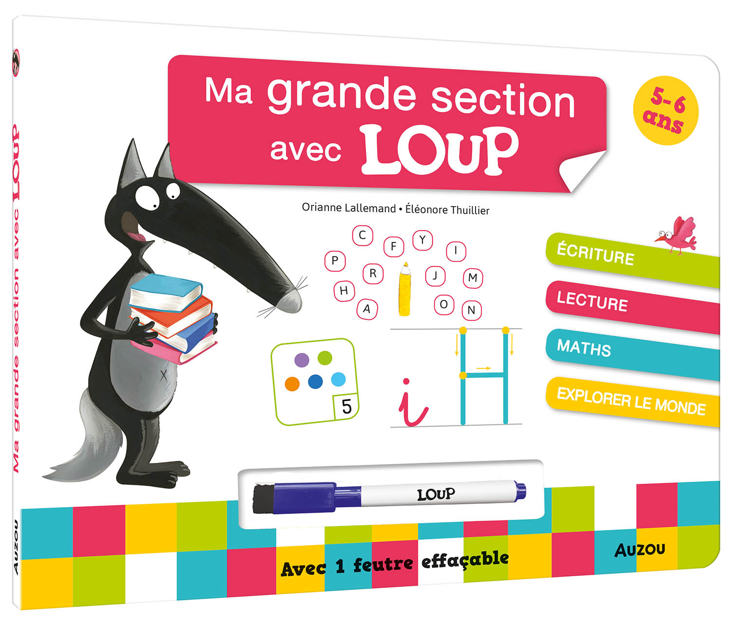 Ma grande section avec Loup - Livre-ardoise NE Ma grande section avec Loup - Livre-ardoise NE