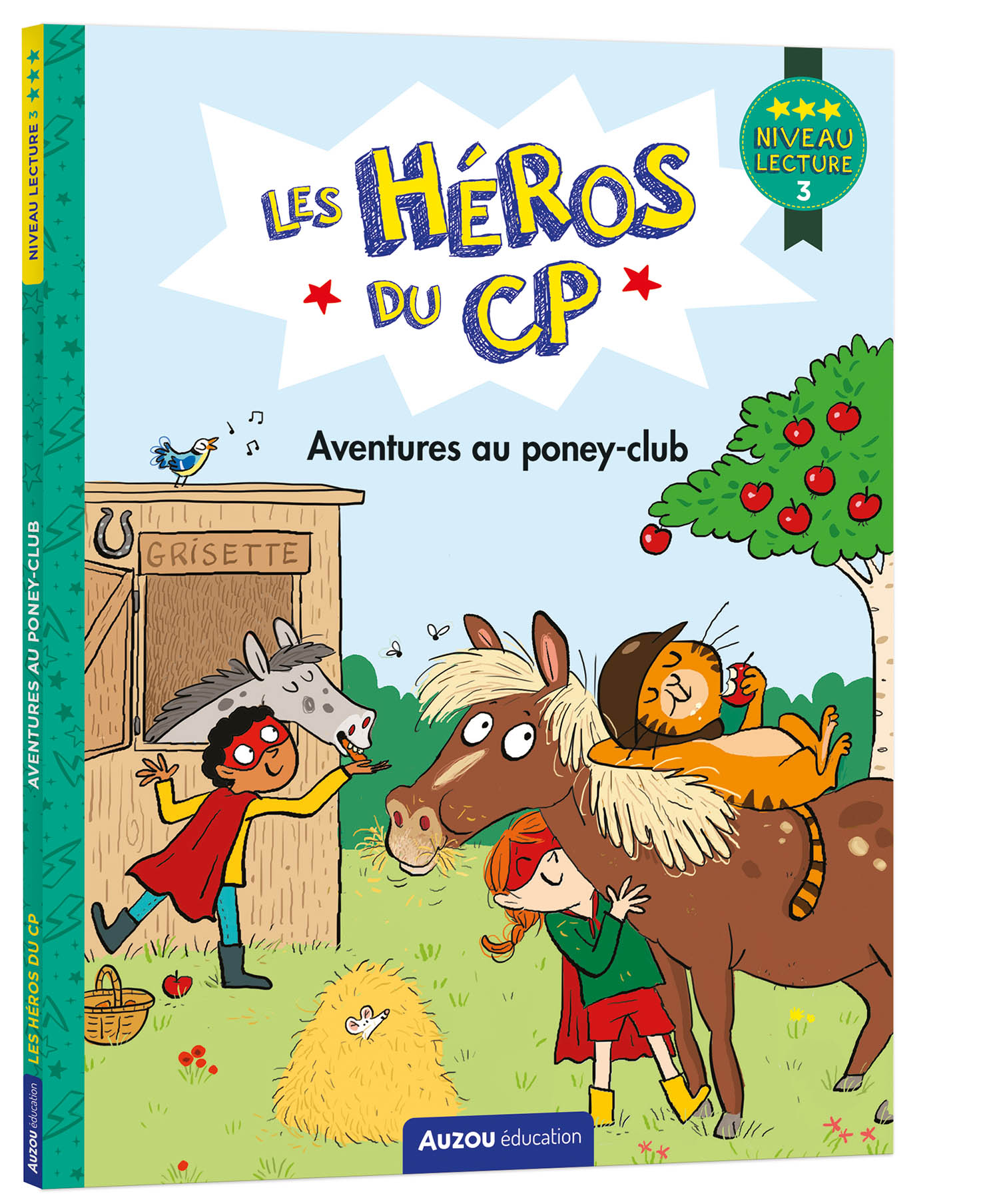 LES HEROS DU CP - NIV 3 - AVENTURES AU PONEY-CLUB LES HEROS DU CP - NIV 3 - AVENTURES AU PONEY-CLUB