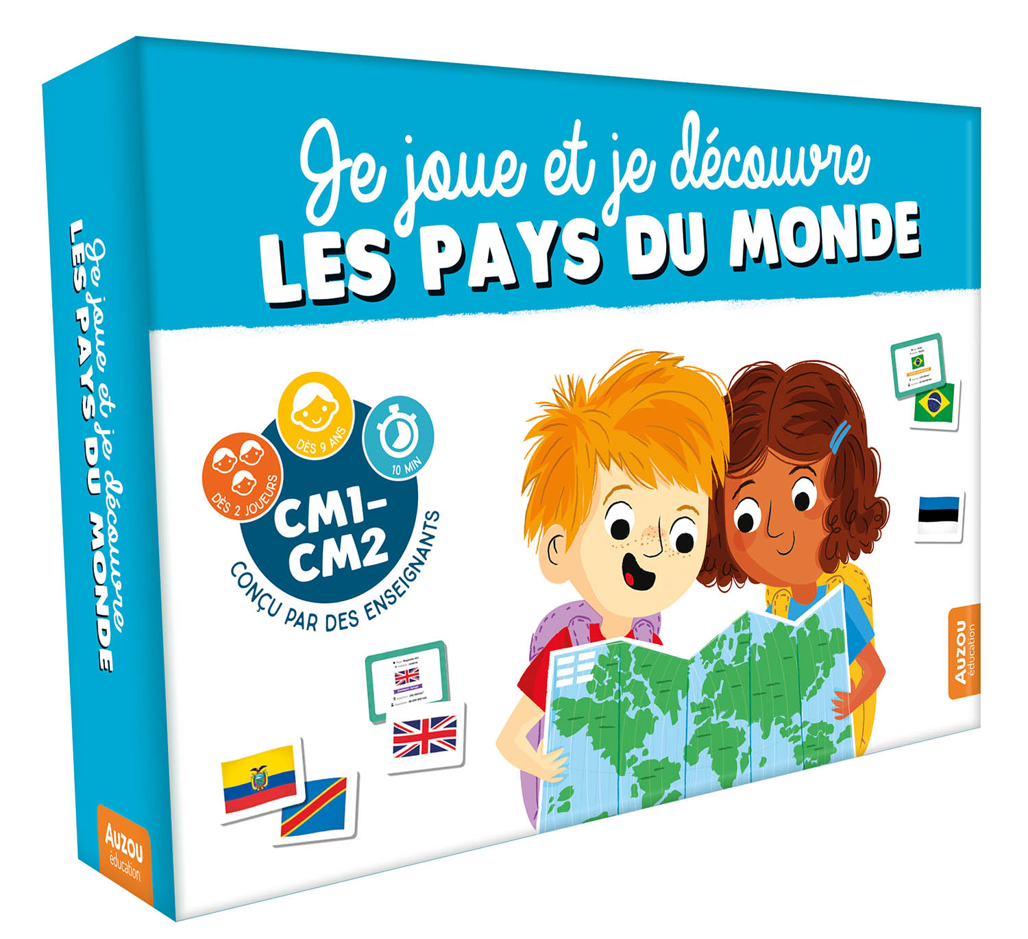 JE JOUE ET JE DECOUVRE DES PAYS DU MONDE CM1-CM2