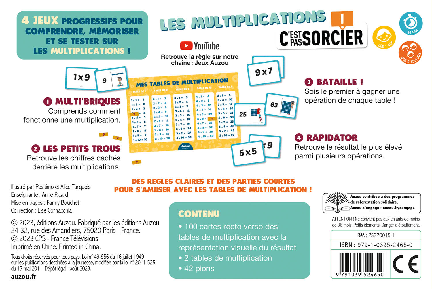 LES MULTIPLICATIONS - C