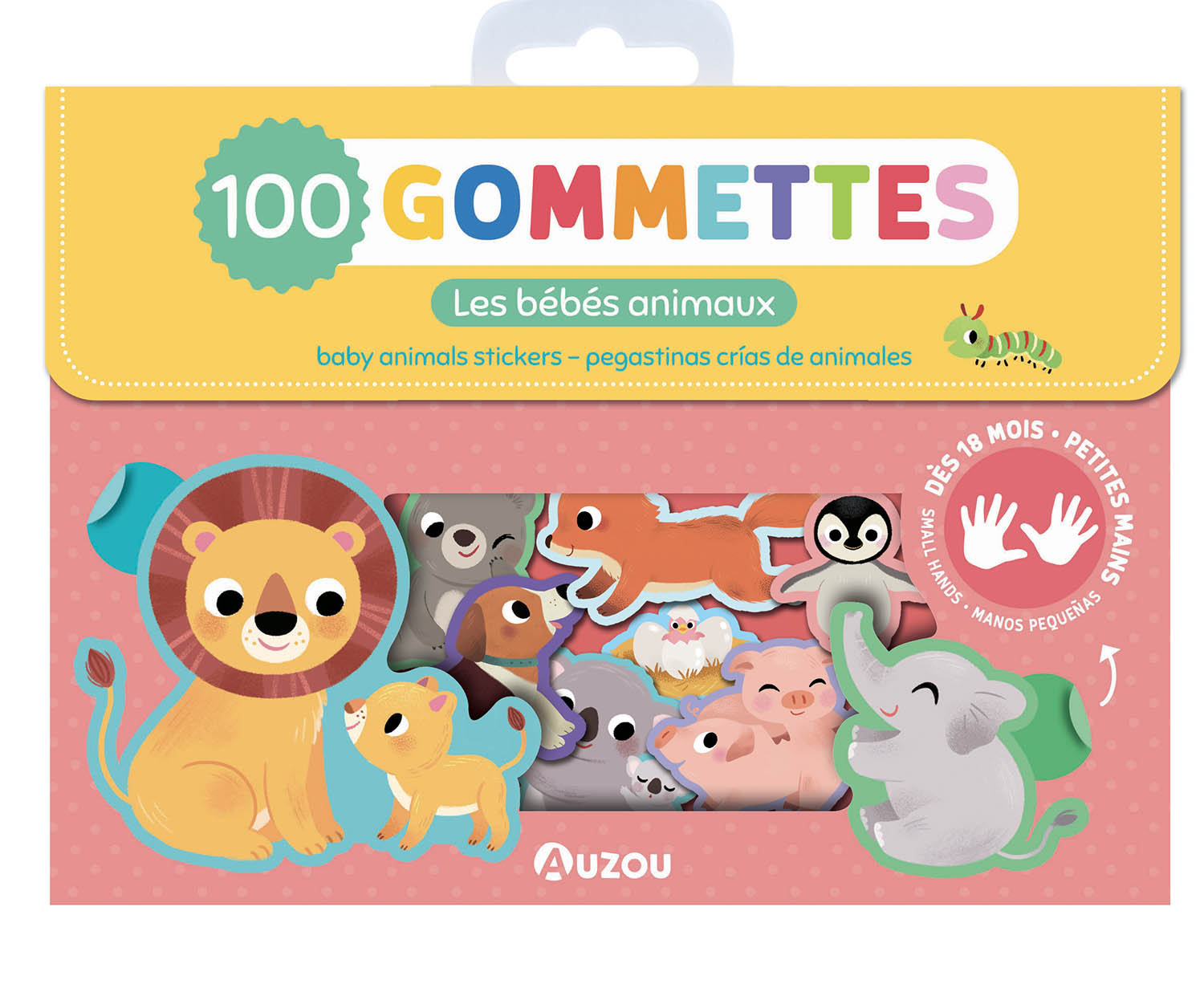 Ma pochette de 50 gommettes - Les bébés animaux