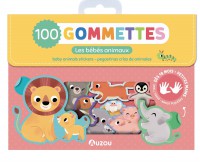 100 gommettes - Les bébés animaux