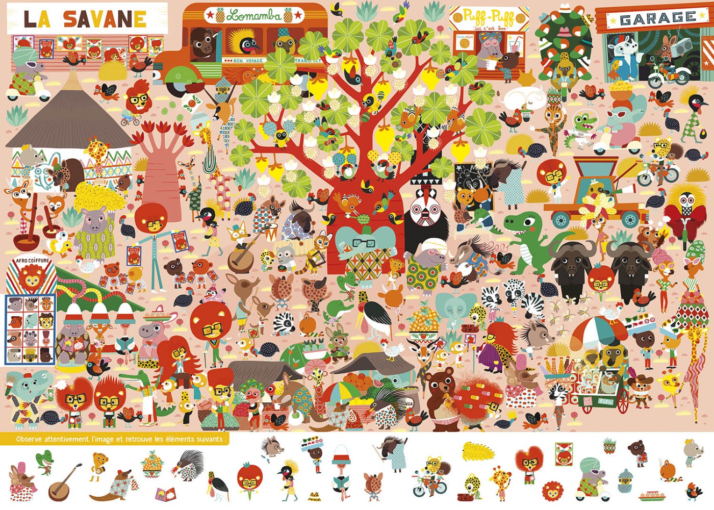 CHERCHE ET TROUVE - ANIMAUX