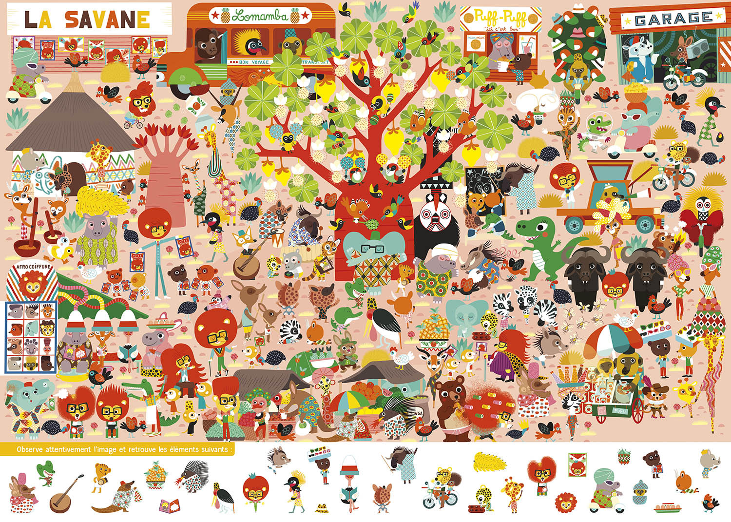 Search And Find The Animals