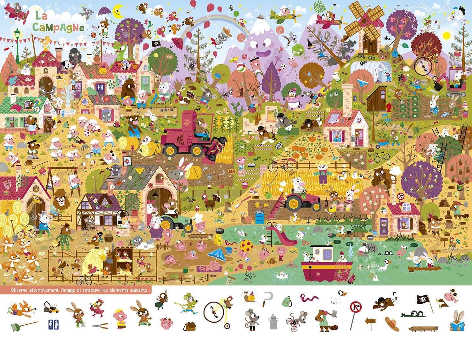 Search And Find The Animals