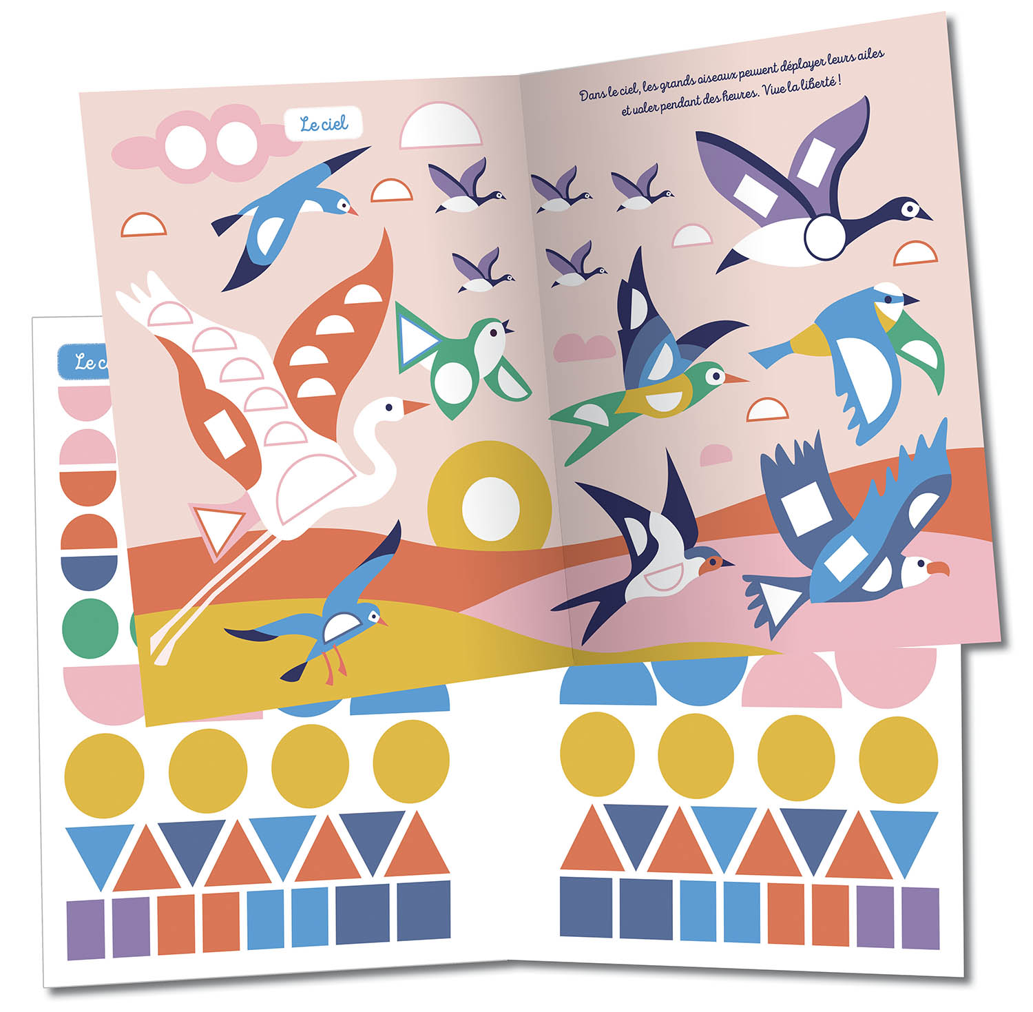 1000 Premières Gommettes Formes - La Nature