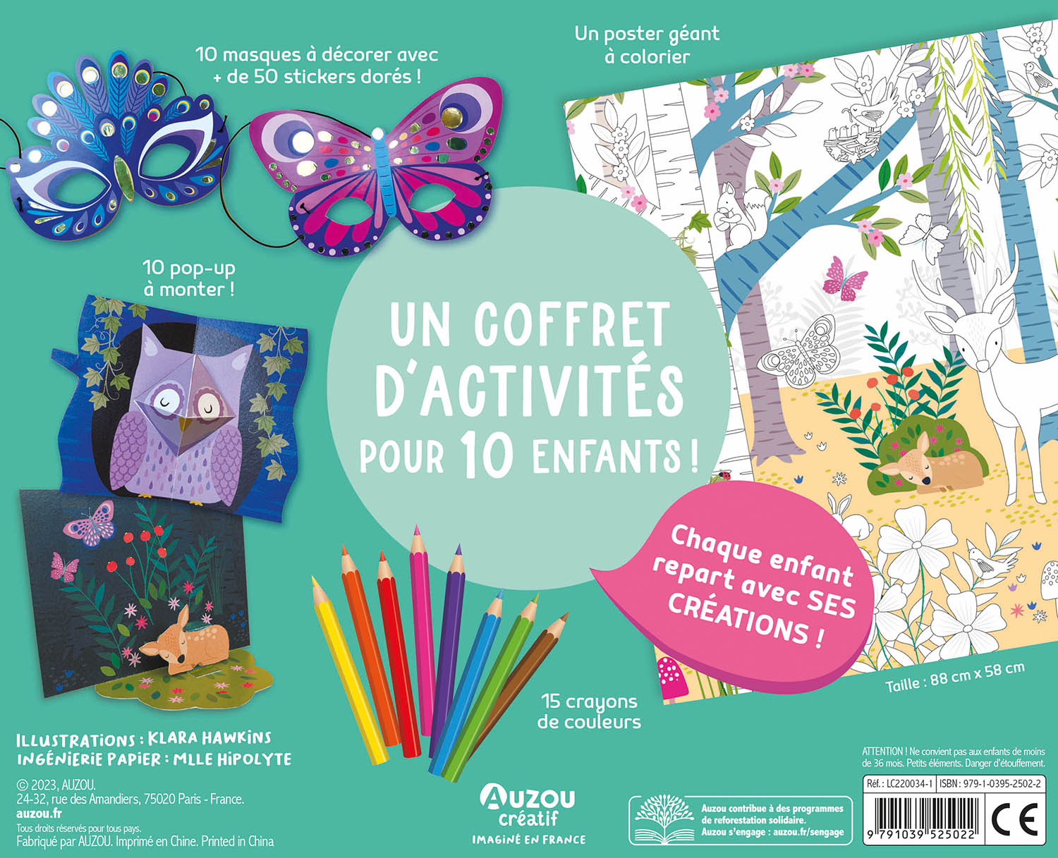 Mon Coffret D'anniversaire - Je Fête Mes 6 Ans !