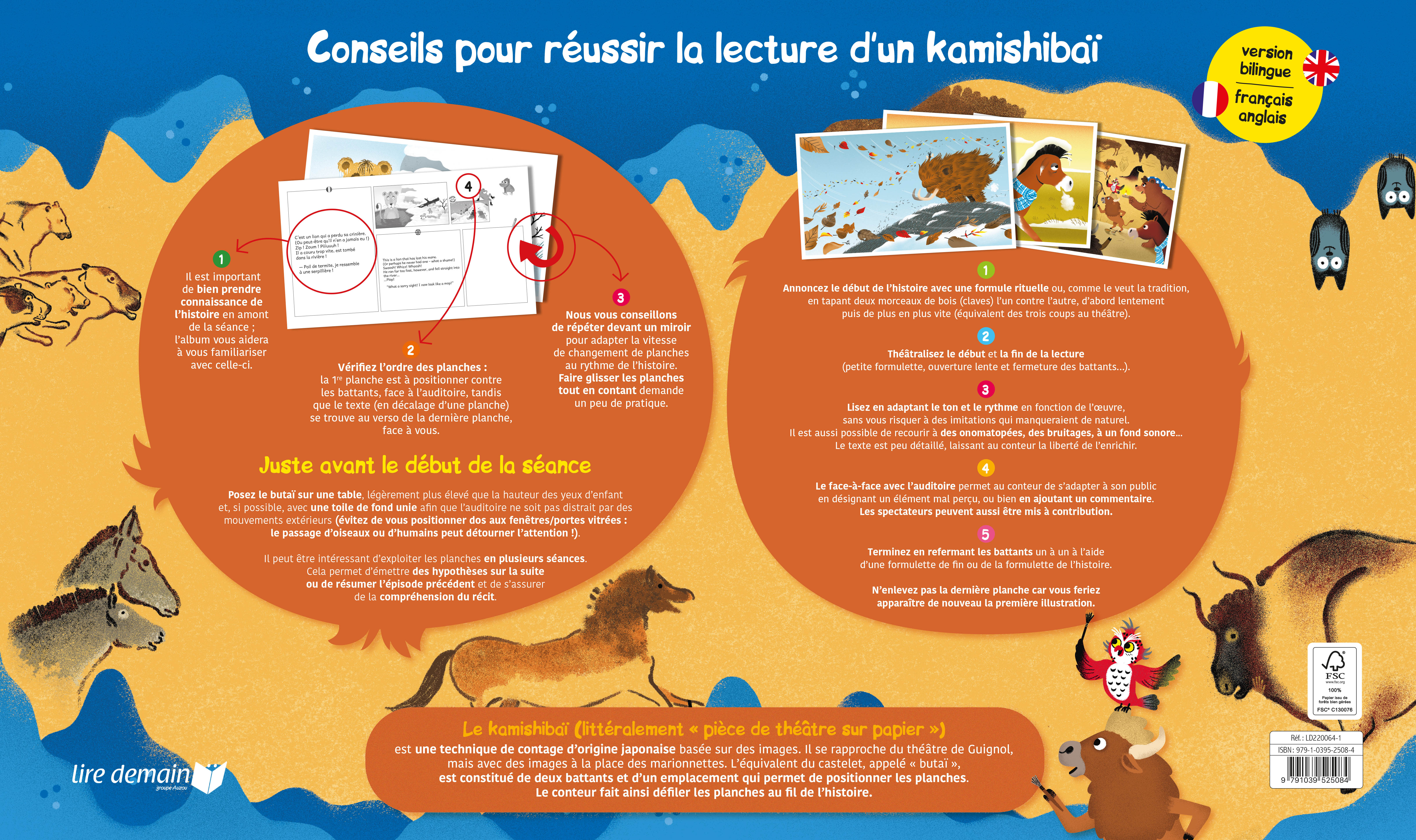 KAMISHIBAI - LES ANIMAUX PREHISTO