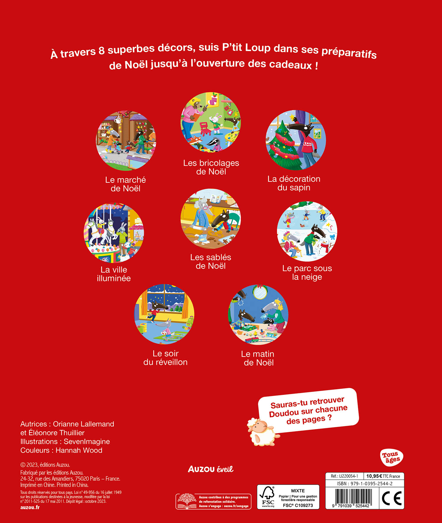 Cherche Et Trouve Des Tout-Petits - P'tit Loup - Vive Noël !
