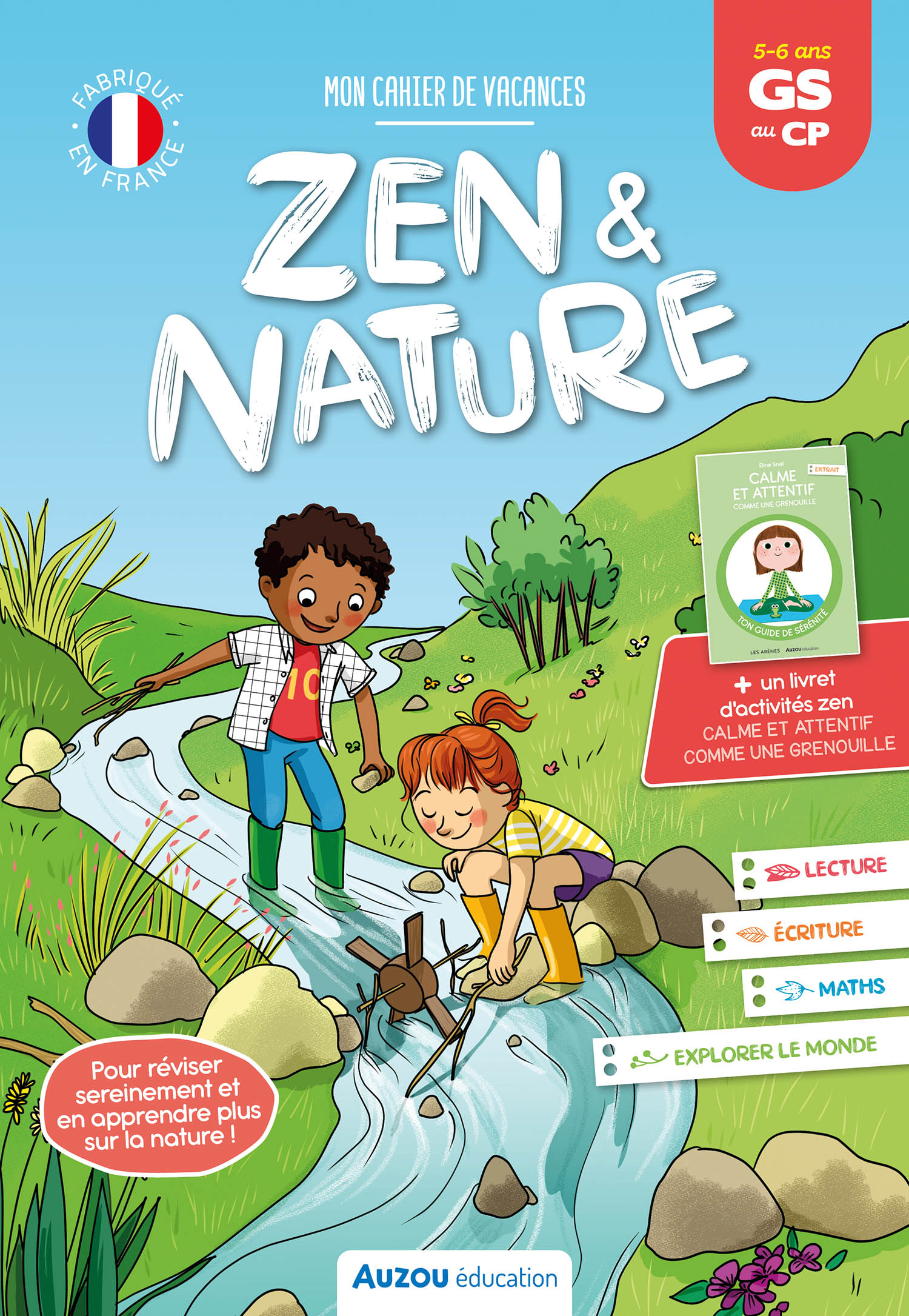 DE LA GS AU CP - MON CAHIER DE VACANCES ZEN ET NATURE